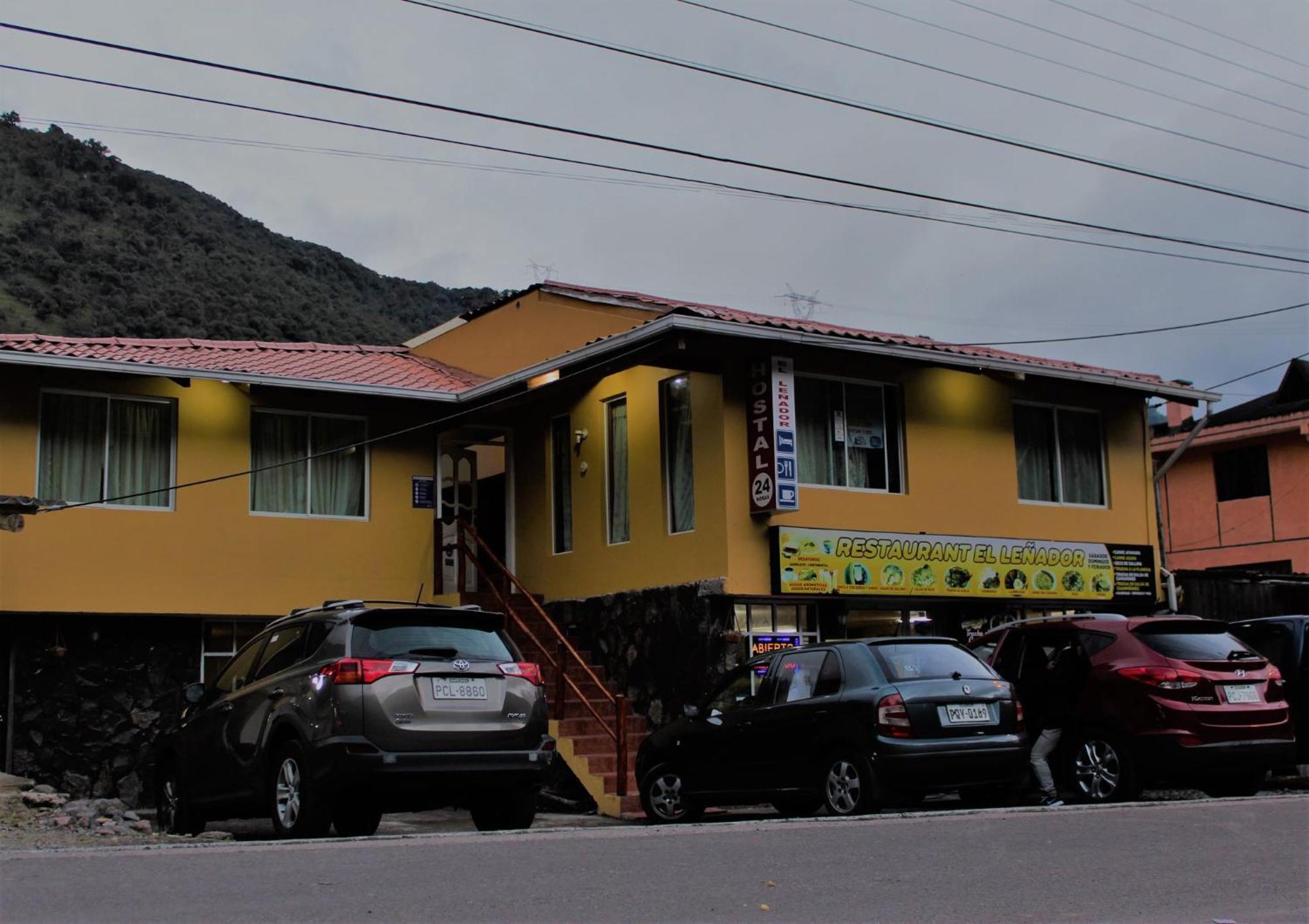 El Lenador Hotel Y Restaurante Papallacta Kültér fotó